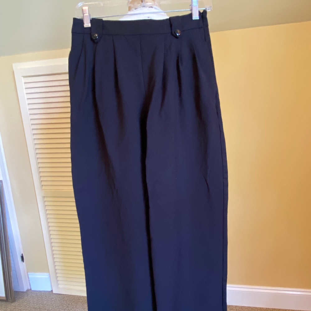 Sezane LouLou black trouser pants sz 36 US 4